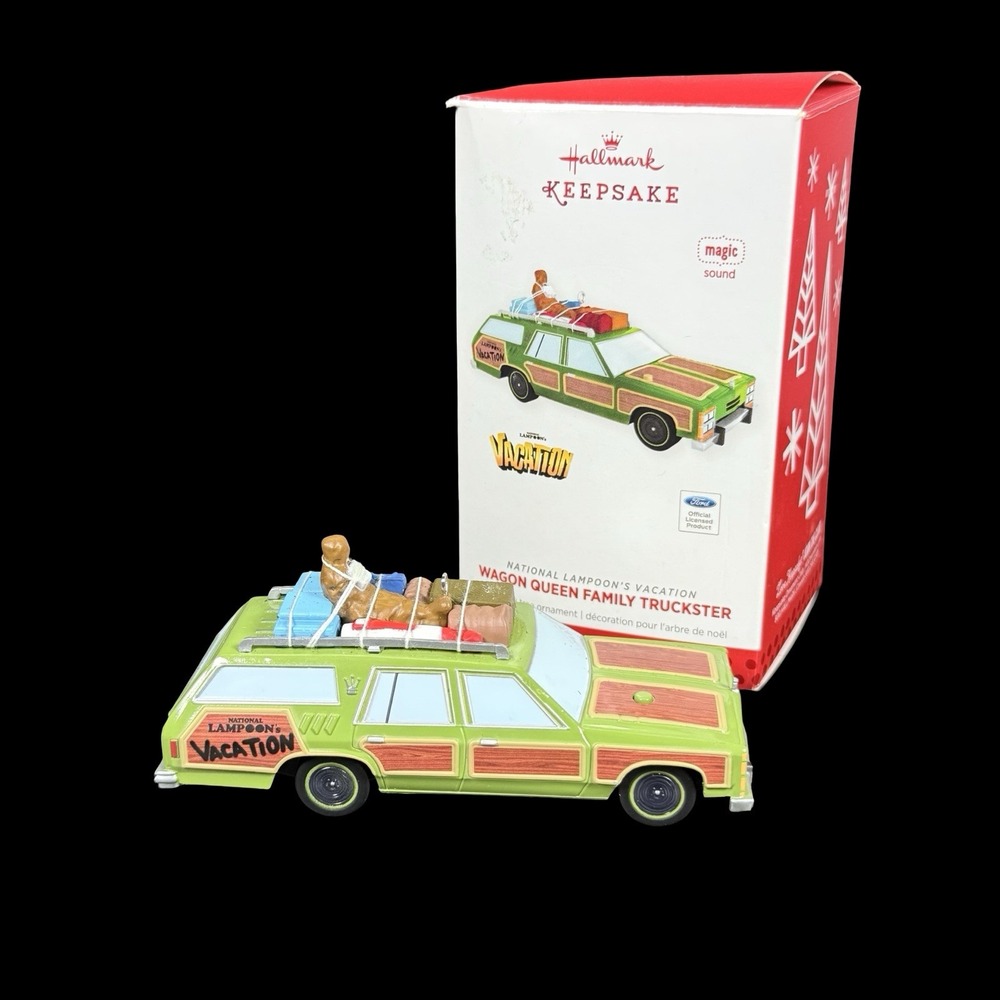 Hallmark National Lampoon Vacation Wagon Queen Family Truckster Ornament 2013